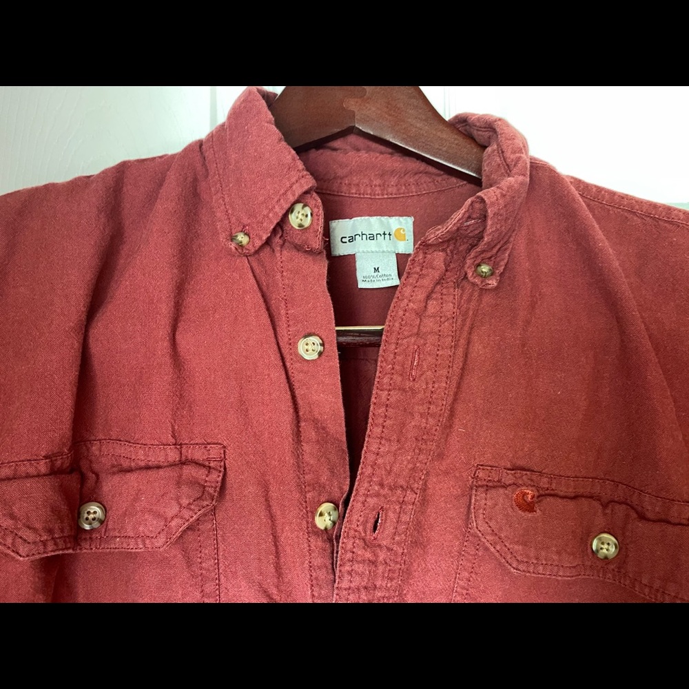 Carhartt Casual Men’s Button Up Shortsleeved Shirt